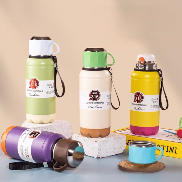 316 food-grade stainless steel vacuum thermos, large capacity