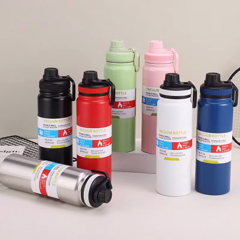 304 stainless steel thermal cup, 600/800/1000ml capacity options