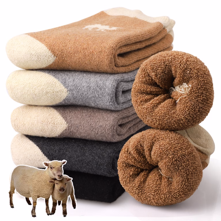 Ankle Wool Socks Horse Pattern Black Front View - AS-TS-0025 - Wholesale OEM MOQ from China